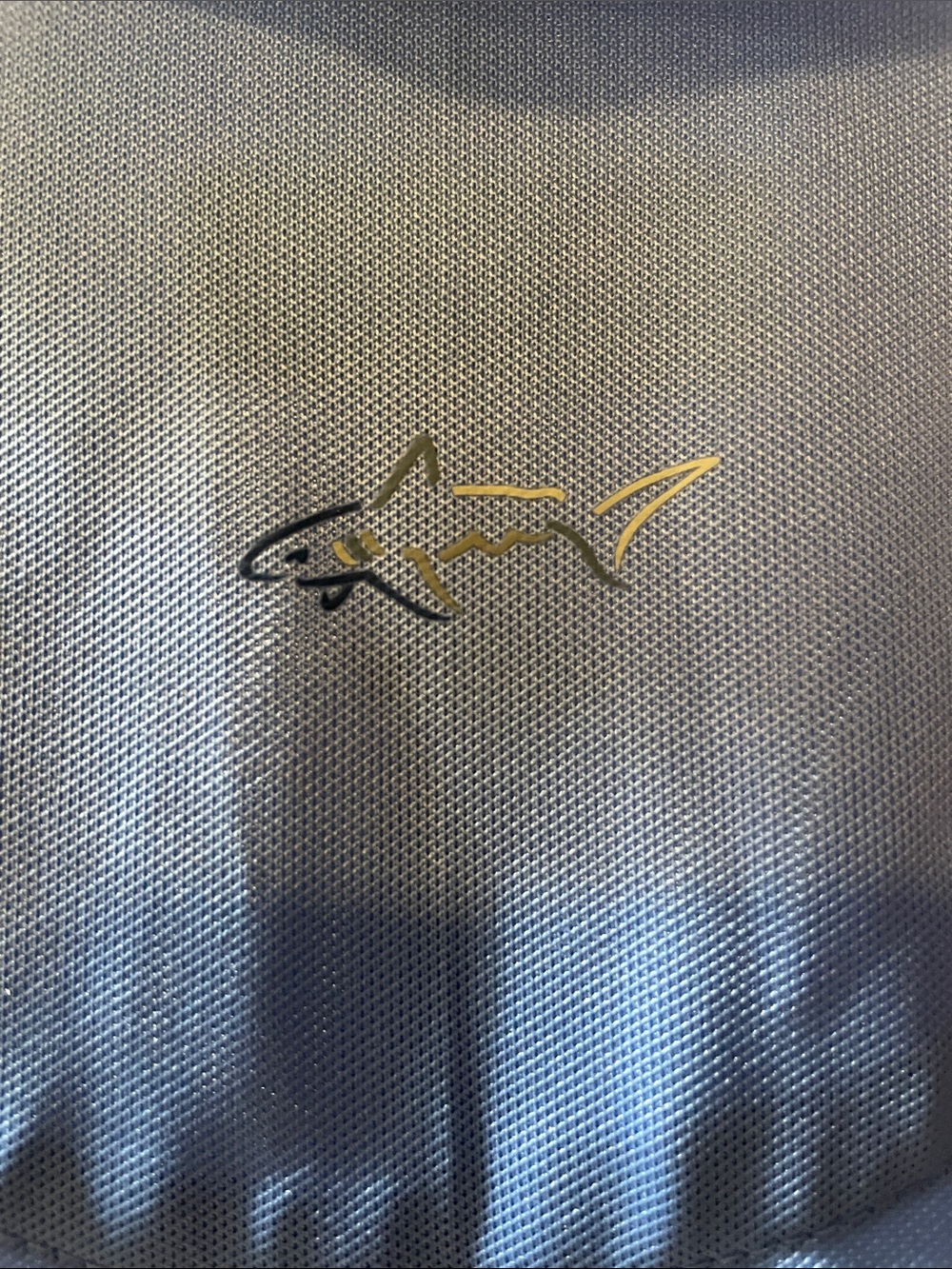 Greg Norman Collection Light Blue Sleeveless Polo Tank (0044) - Picture 3 of 4